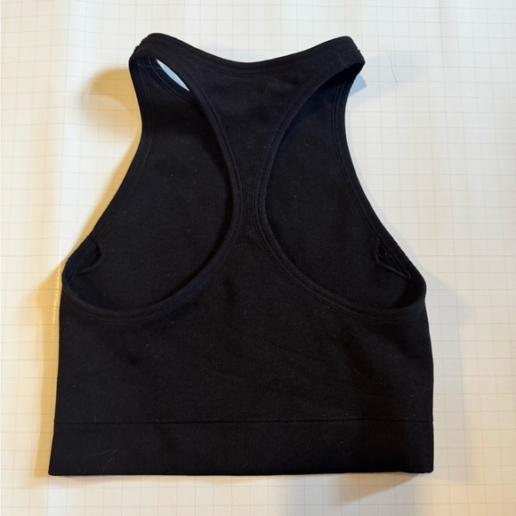 NUX Black Racerback Tank Top NWOT - Picture 4 of 5